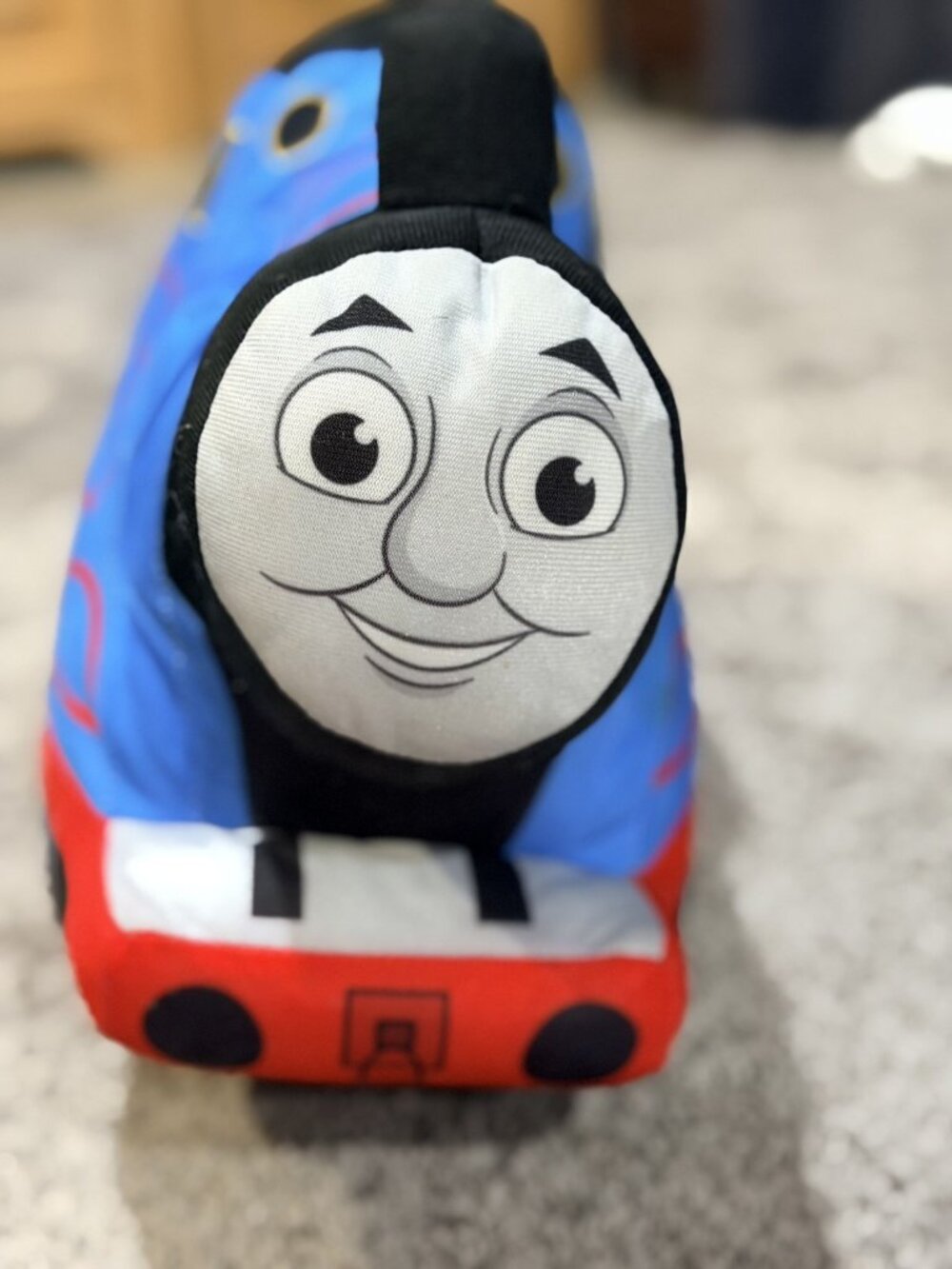 Thomas The Tank Engine Plush Cuddle Pillow XL Cushion 15.5” Soft Stuffed Toy